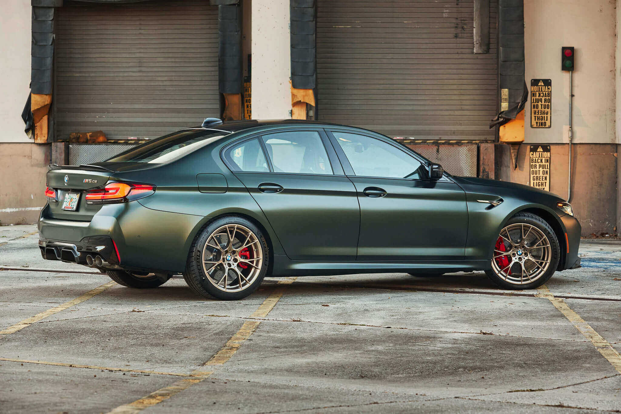 Frozen Deep Green - BMW M5 CS (F90) - carpaints.co